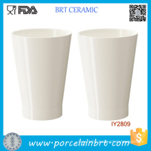 Custom Wholesale White Ceramic Planter Pot